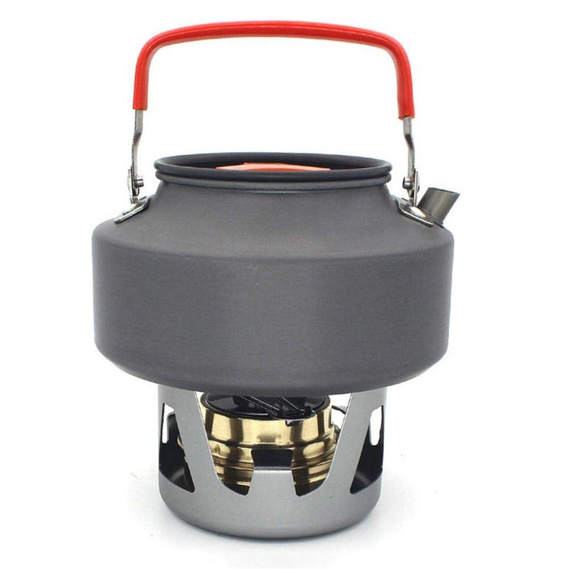 Keweis Portable Outdoor Mini Alcohol Stove Burner Ultralight Camping Cookware Set for Outdoor Camping, Hiking, Backpacking, Picnic - Image 4
